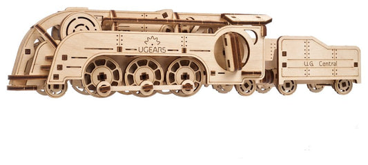 Ugears 3D Wooden Puzzle Mini Locomotive
