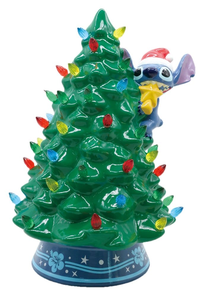 Disney Ceramic Christmas Tree with Lights Stitch 30 cm Ukonic