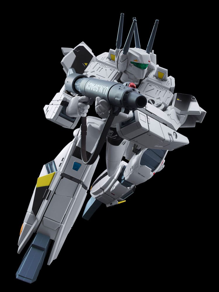 Robotech Veritech Diecast Action Figure Veritech VF-1S Transformable 21 cm Unix Square