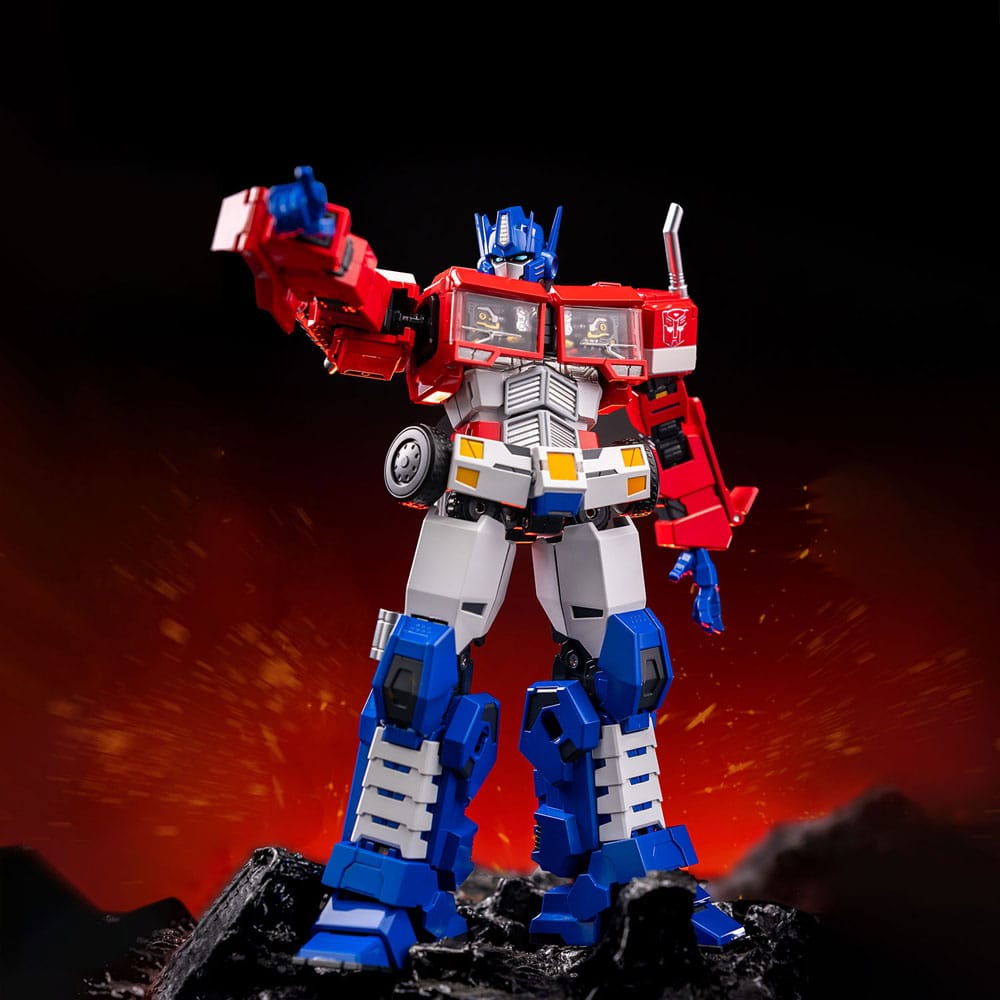 Transformers Combot Diecast Action Figure Optimus Prime 19 cm Unix Square