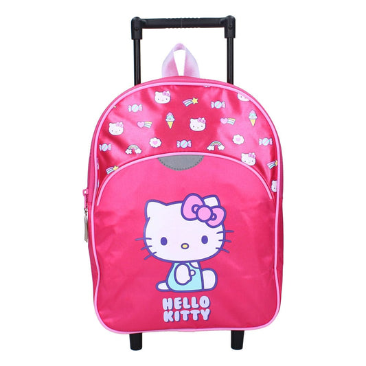 Hello Kitty Trolley Backpack Follow The Rainbow 33 cm