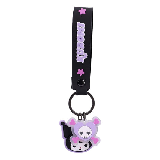 Sanrio Key Chain Hello Kitty & Friends FunKey Chains Black
