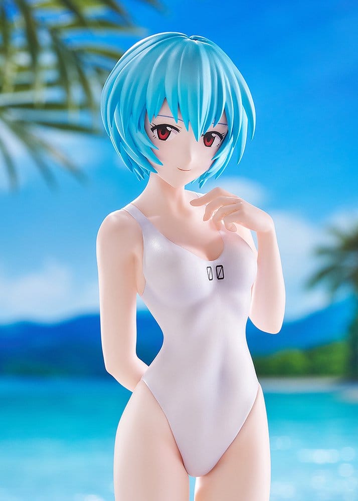 Rebuild of Evangelion Pop Up Parade Beach Queens Rei Ayanami (One-Piece Style) L Size 22 cm