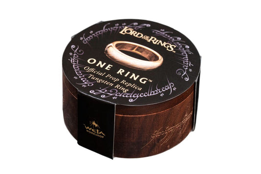 Lord of the Rings Tungsten Ring The One Ring (gold plated) Size 13 Weta Workshop