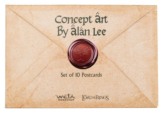 Lord of the Rings Postcards Set Concept Art by Alan Lee: The Lord of the Rings 15 x 12 cm Weta Workshop