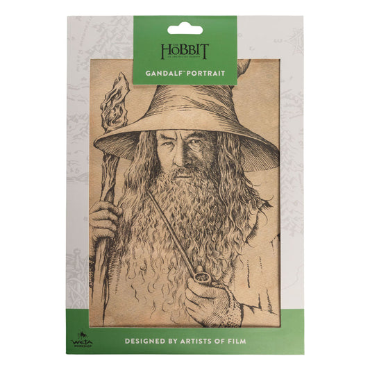 The Hobbit Art Print Portrait of Gandalf the Grey 21 x 28 cm Weta Workshop