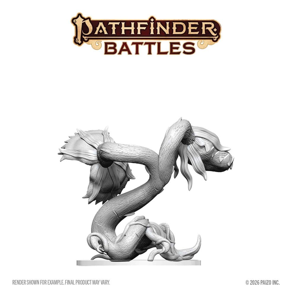 Pathfinder Battles Deep Cuts Unpainted Miniature Snapping Flytrap 15 cm