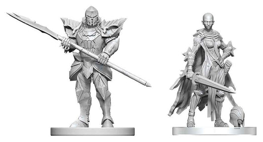 Pathfinder Battles Deep Cuts Unpainted Miniature Nail & Rack Hellknights 14 cm