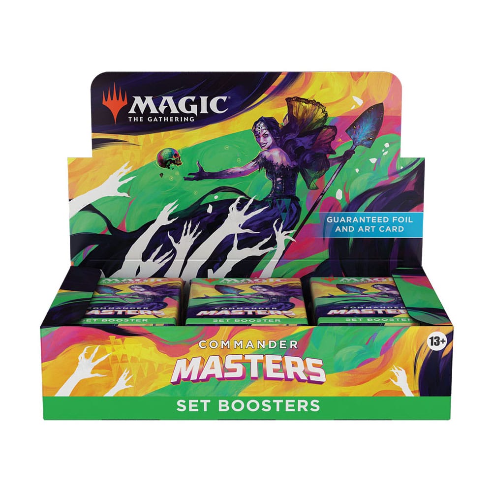 Magic the Gathering Commander Masters Set Booster Display (24) english Trading cards