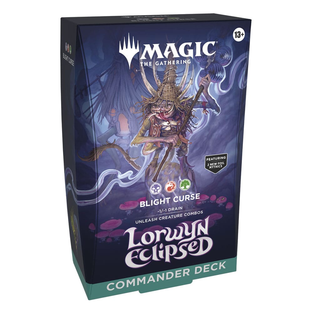 Magic the Gathering Lorwyn Eclipsed Commander Decks Display (4) english Trading cards