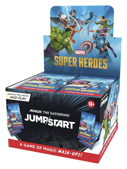 Magic the Gathering Marvel Super Heroes Jumpstart Booster Display (24) english