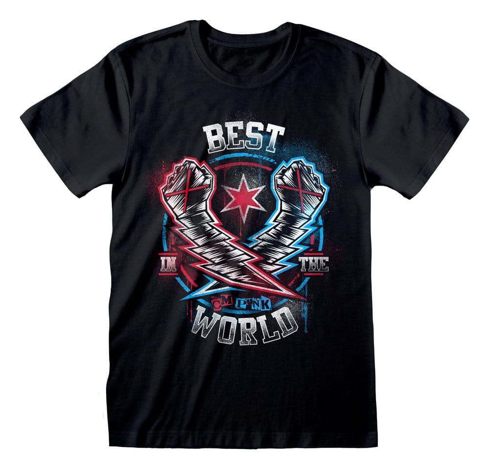 WWE T-Shirt CM Punk Best In The World Black