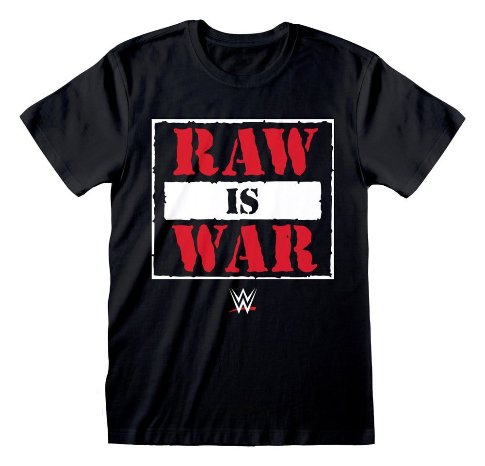 WWE T-Shirt RAW is WAR Black Size L