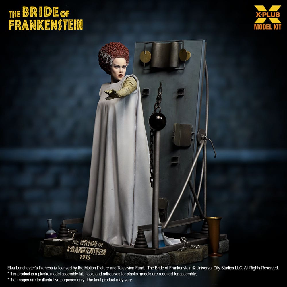 The Bride of Frankenstein Plastic Model Kit 1/8 Bride of Frankenstein 21 cm Model kits