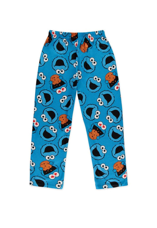 Sesame Street Jersey Pants Cookie Monster Size M
