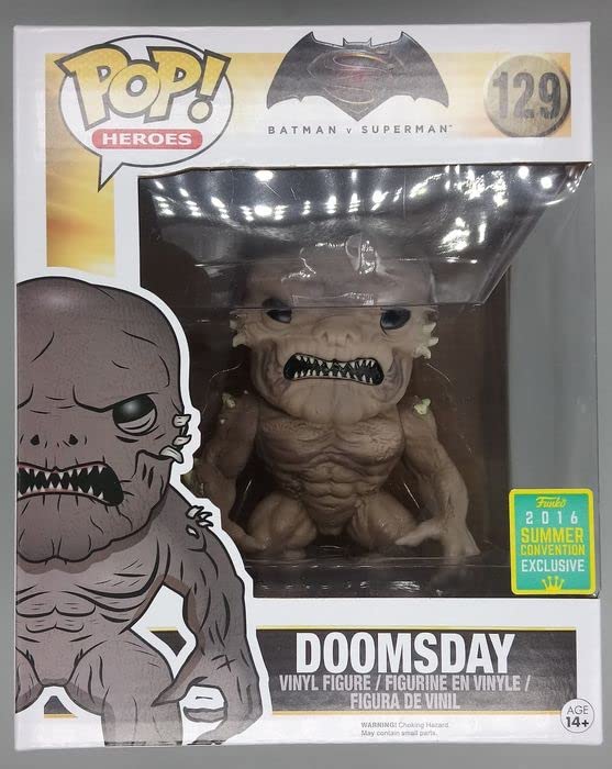 129 Doomsday - 6 Inch - DC Batman VS Superman - Box Damaged Funko POP