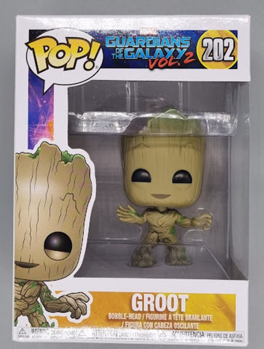 202 Groot (Young) Marvel Guardians of the Galaxy Vo Box Damaged Funko POP