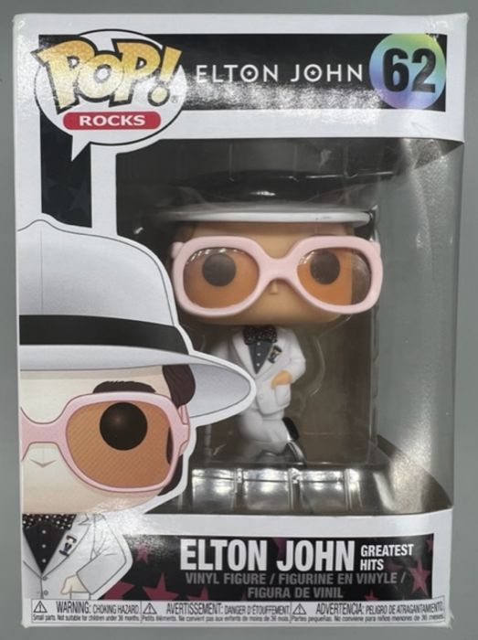 62 Elton John (Greatest Hits) - Funko POP - Box Damaged Funko