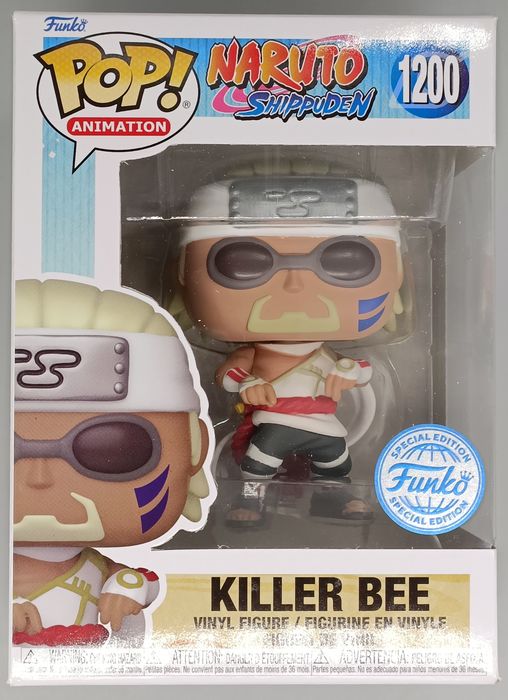 1200 Killer Bee - Naruto Shippuden - Box Damaged Funko POP Funko