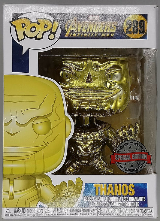 289 Thanos (Yellow) Chrome - Marvel Avengers Infinity War Funko POP