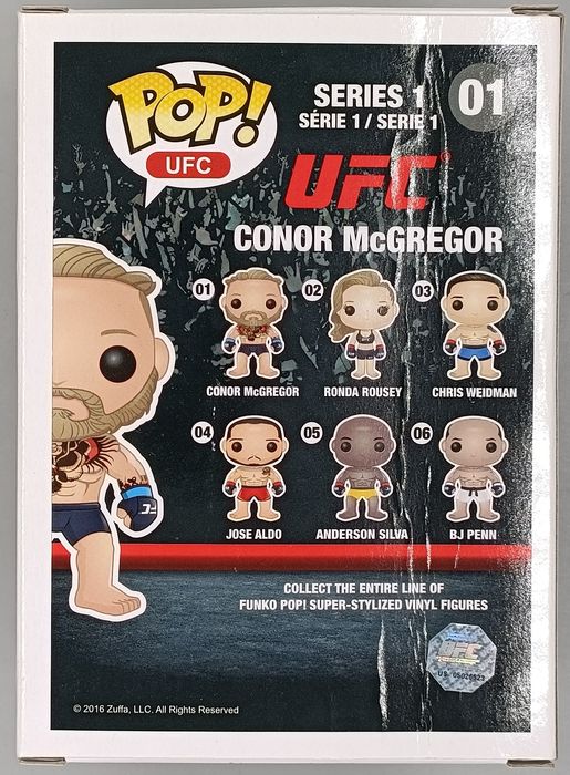 01 Conor McGregor - UFC - Box Damaged Funko POP