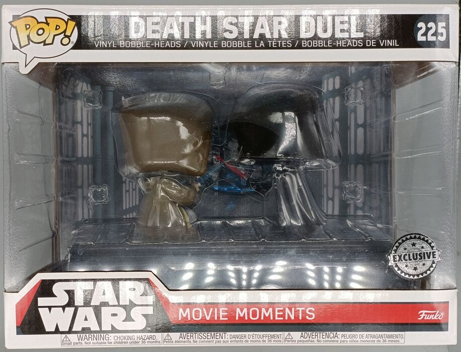 225 Death Star Duel - Movie Moment - Star Wars Box Damaged Funko POP Funko