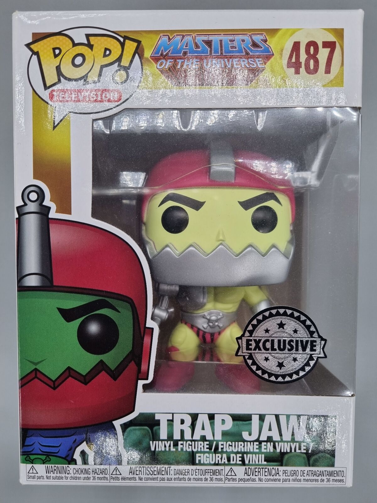 487 Trap Jaw (Comic) - Masters of the Universe Funko POP