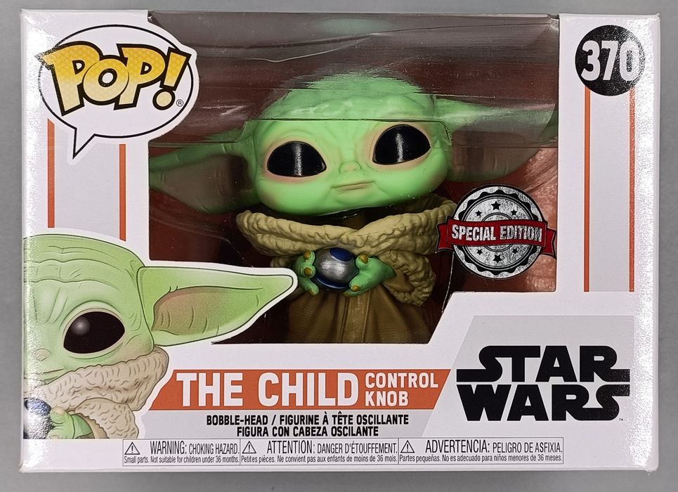 370 The Child (Control Knob) - Star Wars The Man Box Damaged Funko POP Funko