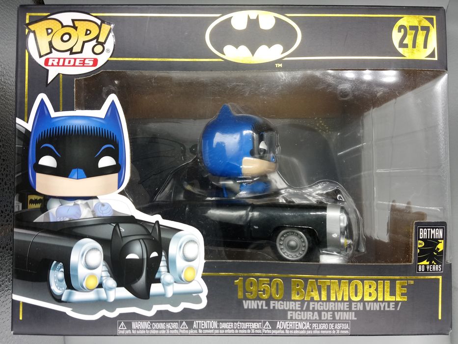 277 1950 Batmobile - Rides - DC Batman - Funko POP - Box Damaged Funko