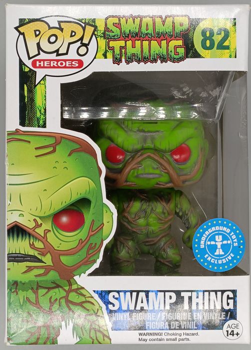 82 Swamp Thing - DC Swamp Thing - Box Damaged Funko POP Funko
