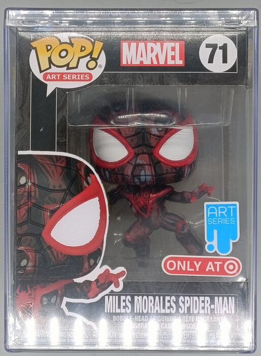 71 Miles Morales Spider-Man Art Series Marvel NEW Funko POP Funko
