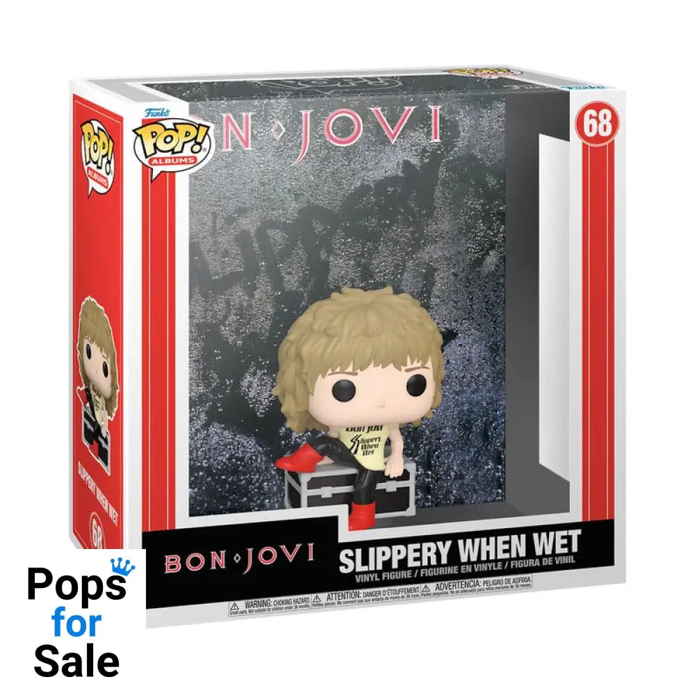 68 Slippery When Wet - Bon Jovi - Album - Rocks Funko POP PRESALE Funko