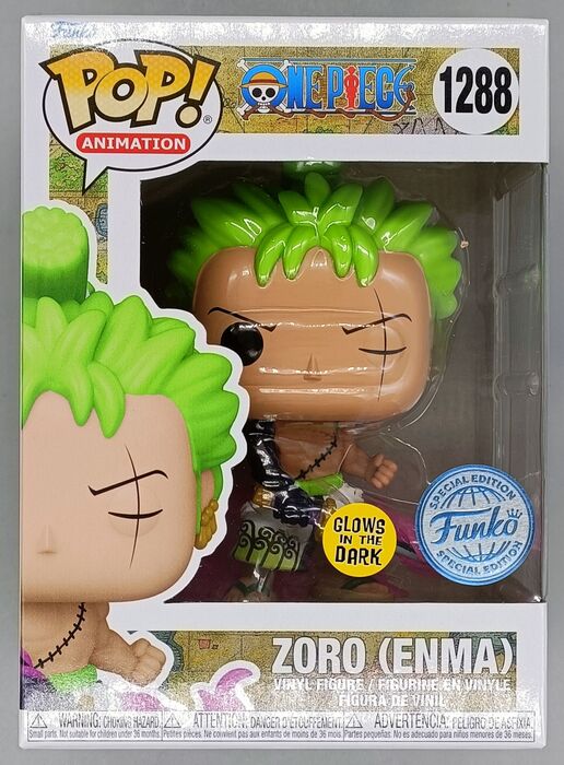 1288 Zoro (Enma) Glow - One Piece New Funko POP Funko