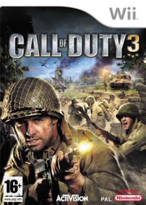 Call of Duty 3 for Nintendo Wii/Wii-U Nintendo