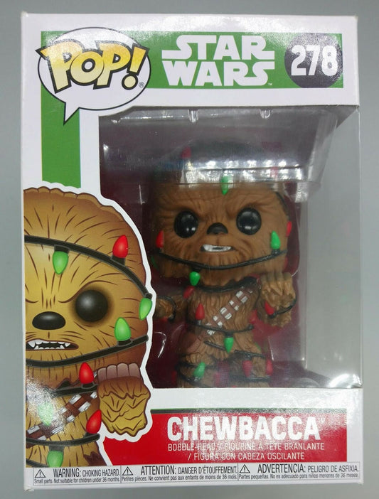 278 Chewbacca (w/ Lights) - Star Wars - Holiday Funko POP