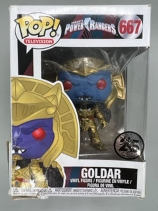 667 Goldar - Power Rangers - Box Damaged Funko POP Funko