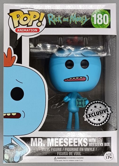 180 Mr. Meeseeks (w/ Meeseeks Box) Rick and Morty Funko POP Funko