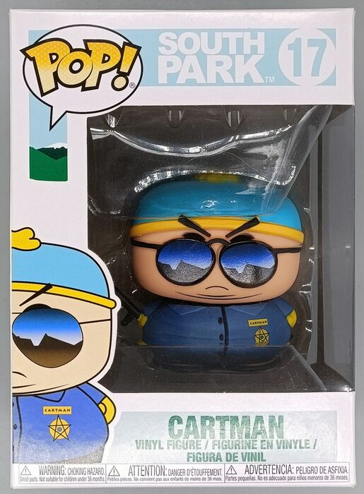 17 Cartman (Cop) - South Park - Box Damaged Funko POP Funko