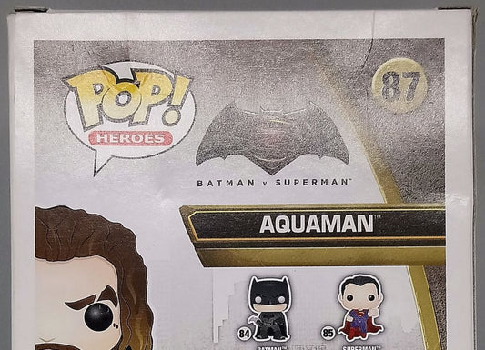 87 Aquaman - DC - Batman V Superman - Box Damaged Funko POP