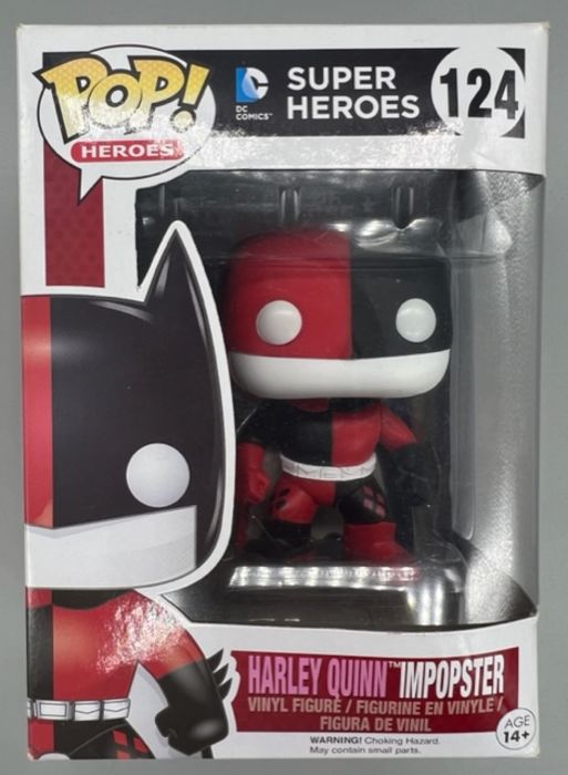 124 Harley Quinn Impopster - DC Super Heroes - Box Damaged Funko POP