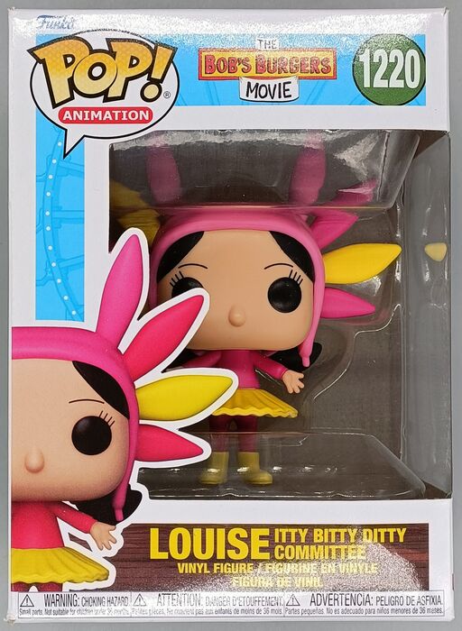 1220 Louise (Itty Bitty Ditty Committee) Bobs Burgers Box Damaged Funko POP Funko
