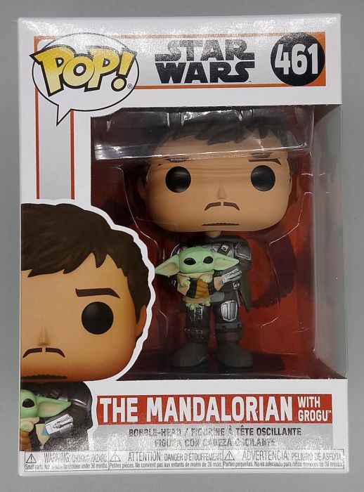461 The Mandalorian (with Grogu) Star Wars The Mandalorian Funko POP Funko