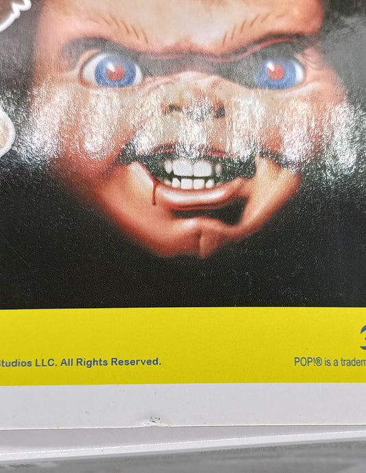 798 Chucky (Half Face) - Horror - Childs Play 3 - Box Damaged Funko POP