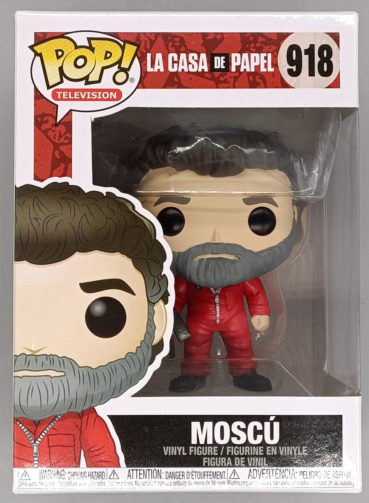 918 Moscu - La Casa de Papel Money Heist Funko POP Funko