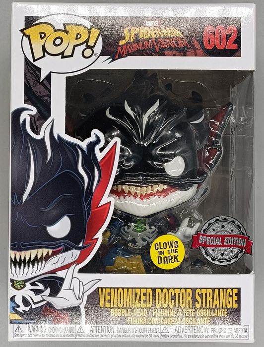 602 Venomized Doctor Strange - Glow - Marvel Spider-man Funko POP