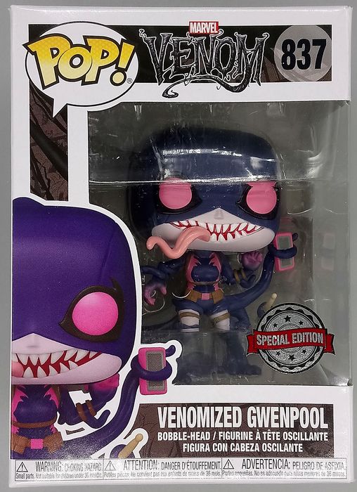 837 Venomized Gwenpool - Marvel Venom Funko POP Funko