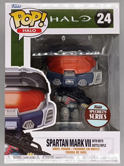 24 Spartan Mark VII (with BR75 Battle Rifle) - Halo Box Damaged Funko POP Funko