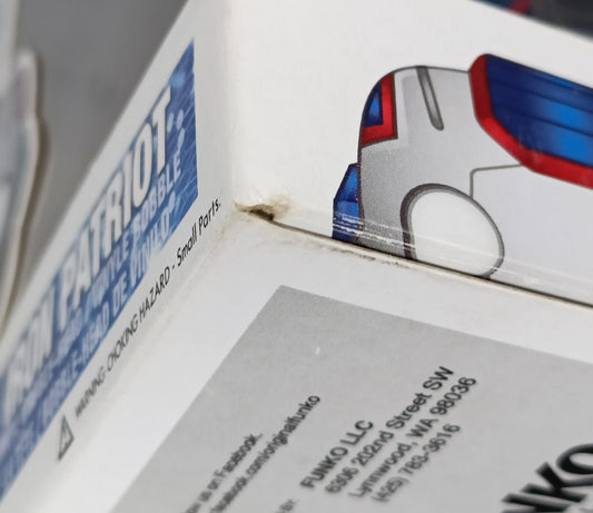 25 Iron Patriot - Marvel Iron Man 3 - Box Damaged Funko POP