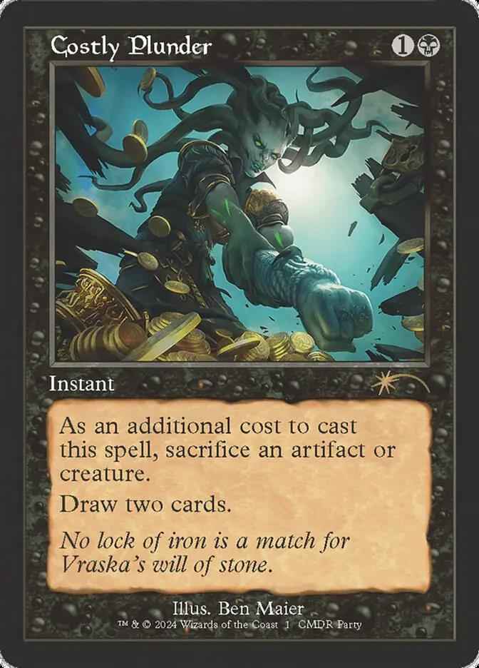 14 - Costly Plunder - Wizards Play Network 2024 - Normal - Magic: The Gathering Card