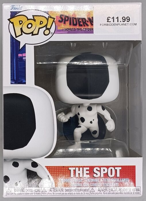 1226 The Spot Marvel Spider-Man Across the Spider-ve Box Damaged Funko POP Funko